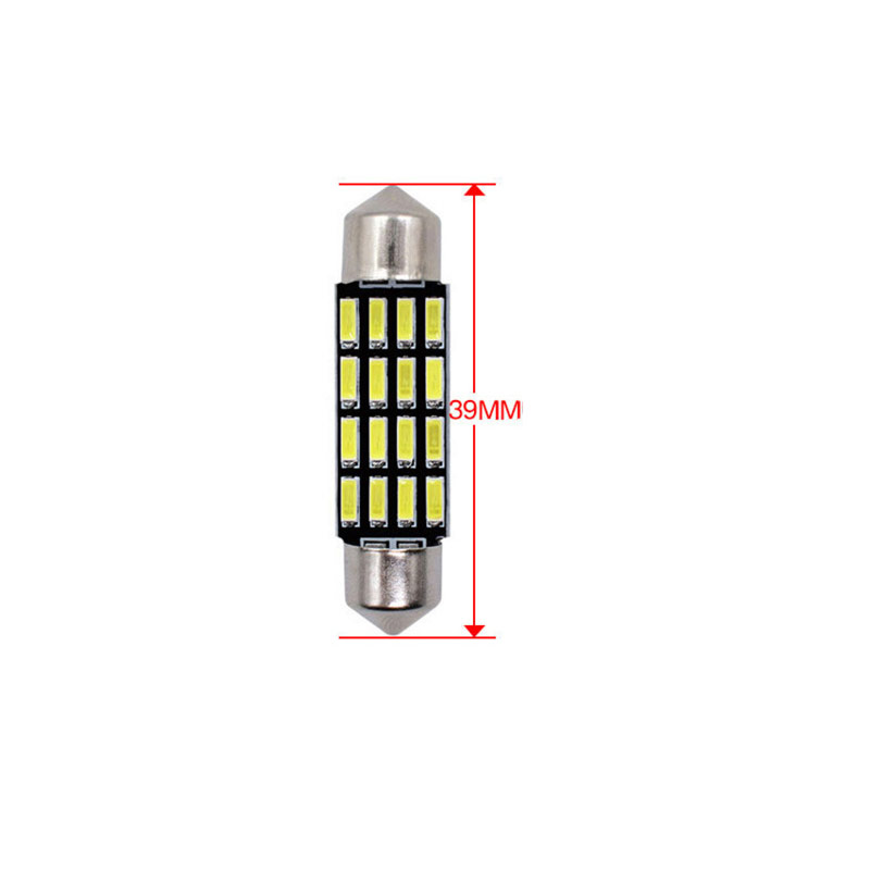 Lampa LED 36mm jasna podwójnie spiczasta 5W 4014 16SMD - SEO_ALT_TITLE - 7