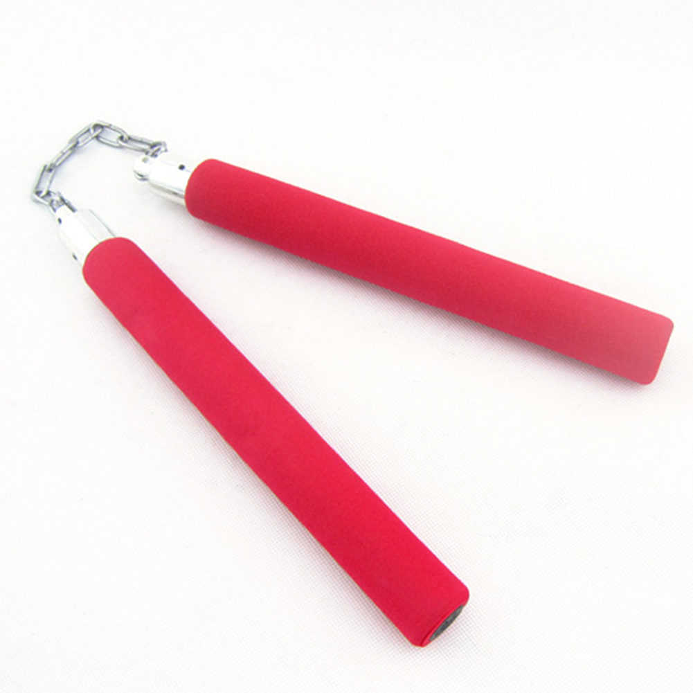Martial Arts Foam Sponge Padded Karate Training Stick Nunchaku Ninja