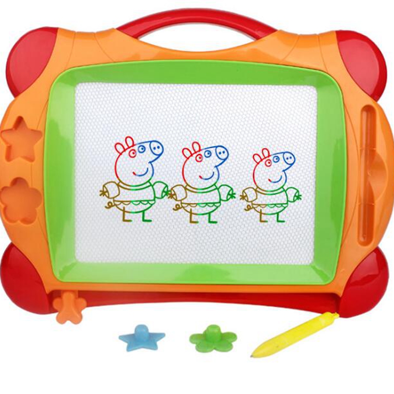 Big Color Magnetic Drawing Board Easy Writer Doodle Pad Kids Boy Girl Toy Gift