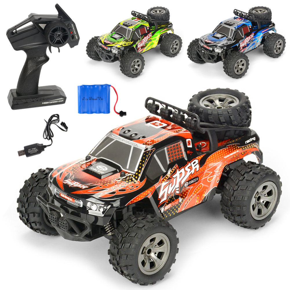 1:32 RC Truck 12+MPH 2.4GHz Remote Control 4-Channel Off-Road Car for Boys