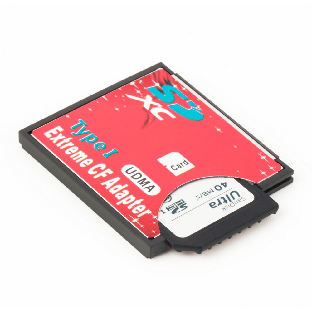 Micro SD / SDXC TF CFカード用のシングルスロット最新のレコーダー用のタイプIメモリカードリーダーアダプタ