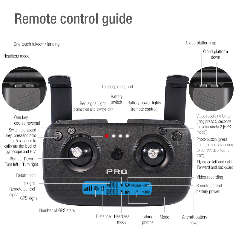 sg906 beast rc brushless drone