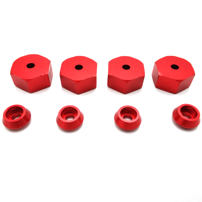 Metal 5MM to 12MM Axle Adapter Upgraded Combiner for WPL D12 MN RC Car Parts Kit 