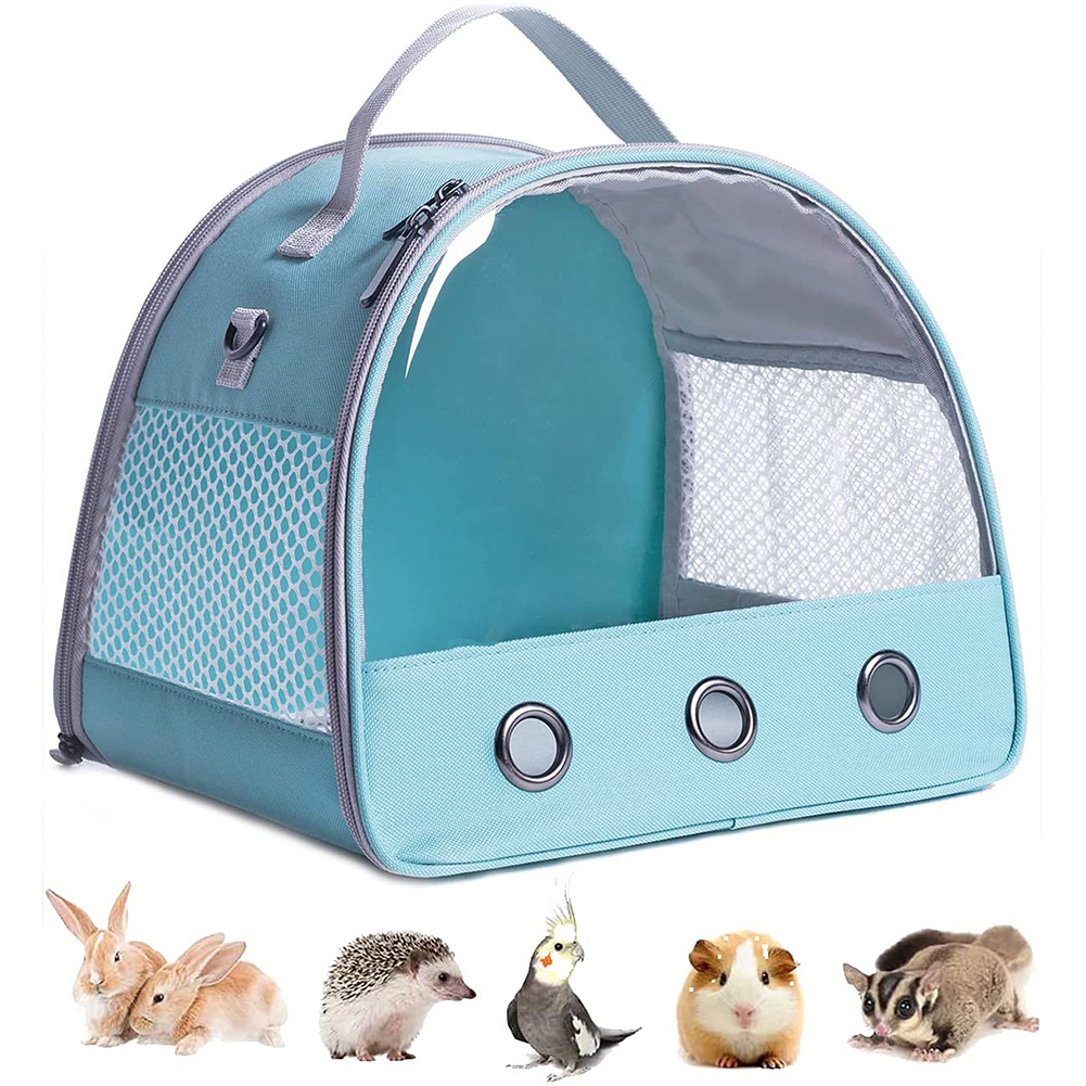 VLIKE Hamster Guinea Pig Carrier Bag Breathable Small Animals 