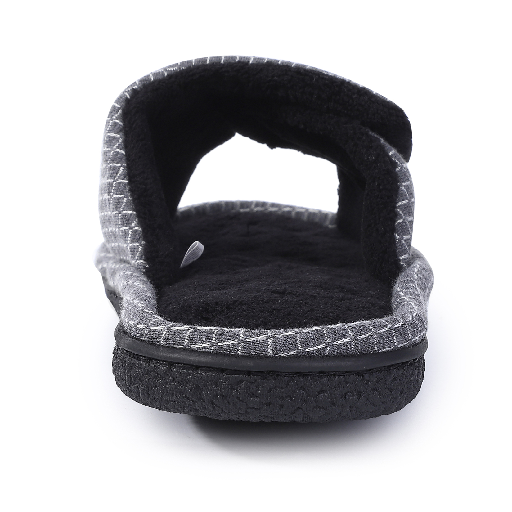 Mens Memory Foam Slide Sandals Adjustable Comfort Arch Support Flat Shoes Size