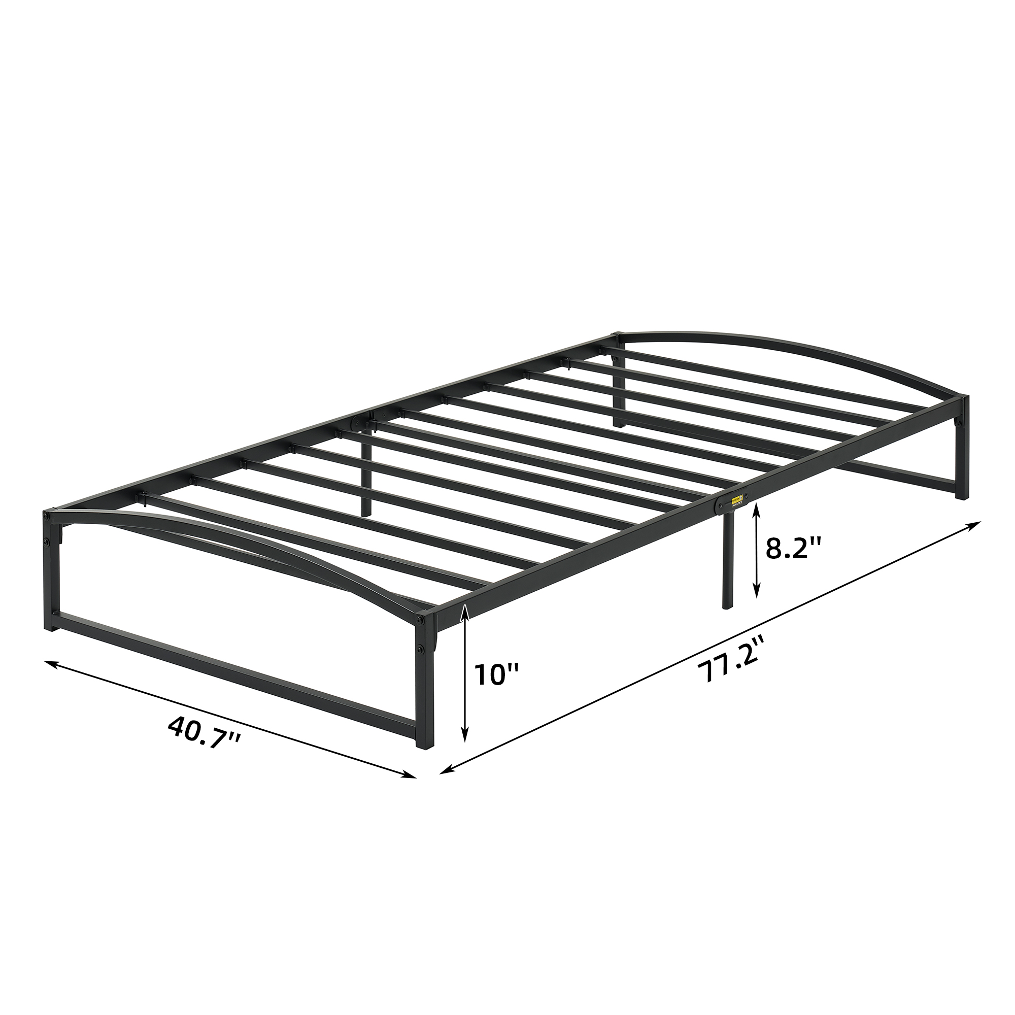 Low Profile Mattress Foundation Noise-free