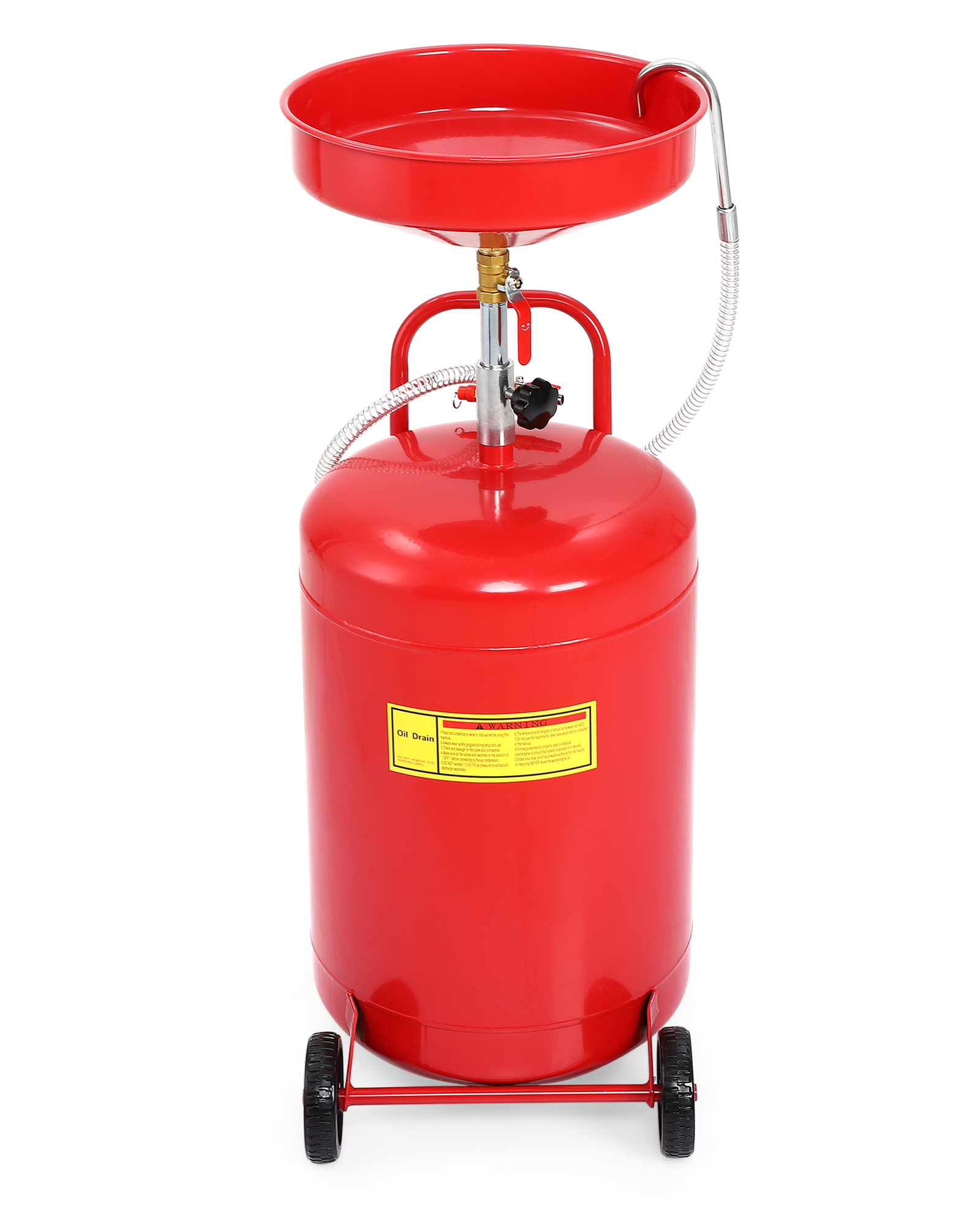 18 Gallon / 20 Gallon Oil Waste Drain Tank Pan for Lift Jack Hoist Shop Crane US