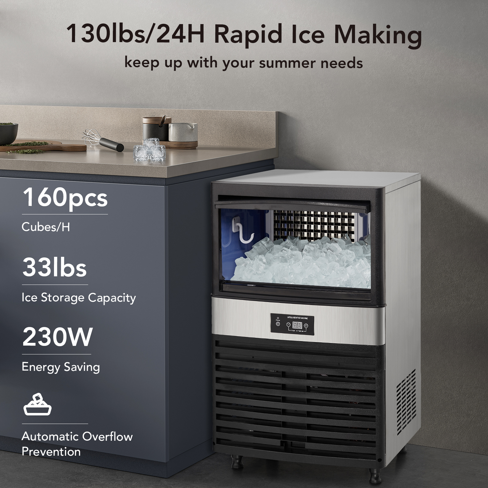 GARVEE Ice Maker Control Panel