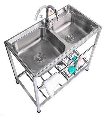 11 Type Of Steel Preparation Sink for Garage, Workshop, Restaurant, Laundry, Bar - Picture 28 of 31