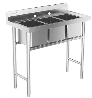 11 Type Of Steel Preparation Sink for Garage, Workshop, Restaurant, Laundry, Bar - Picture 24 of 31