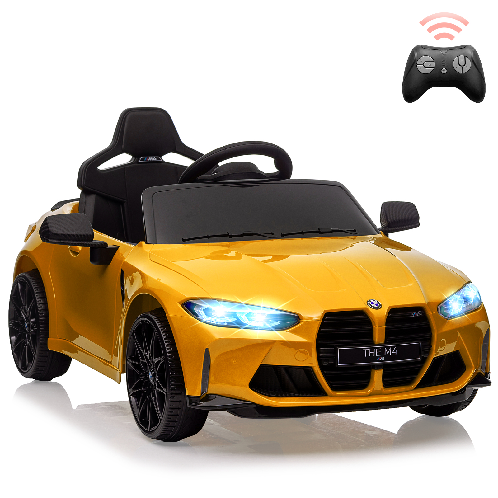 W/rc, Licensed By Bmw M4,suspension System,3speeds,bluetooth