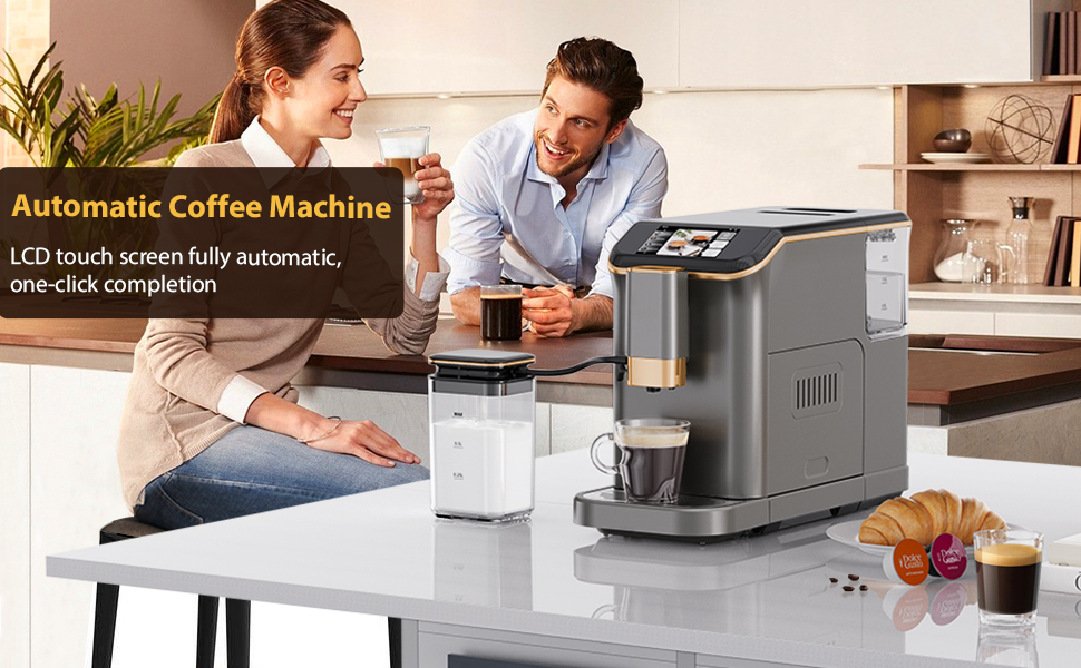 Touch Screen Espresso Dispenser Touch Screen Fully Automatic