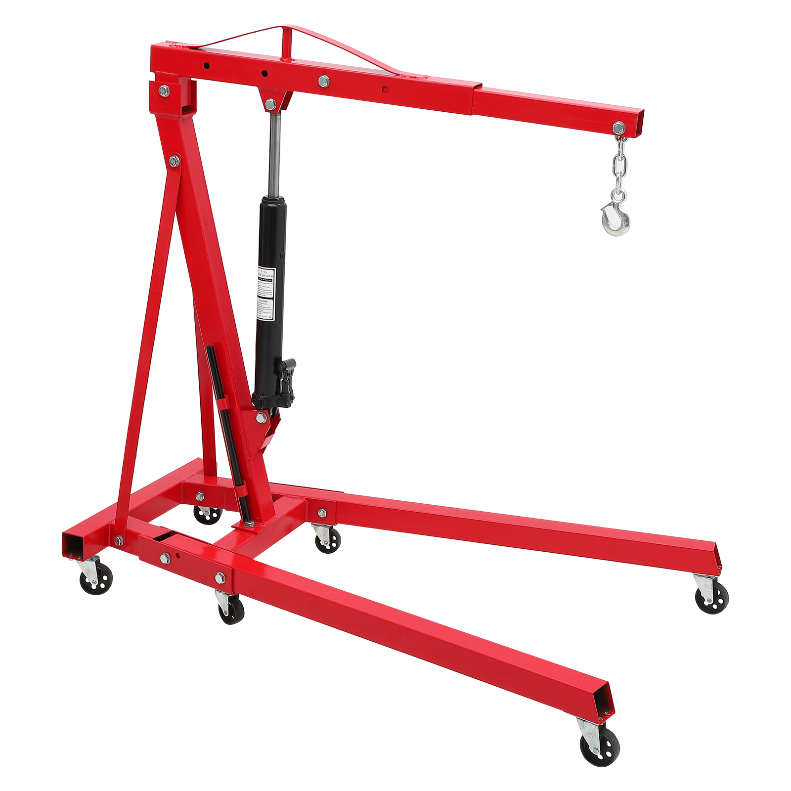 2 Ton Heavy Duty Engine Hoist Cherry Picker Workshop Crane Load Lift Tool