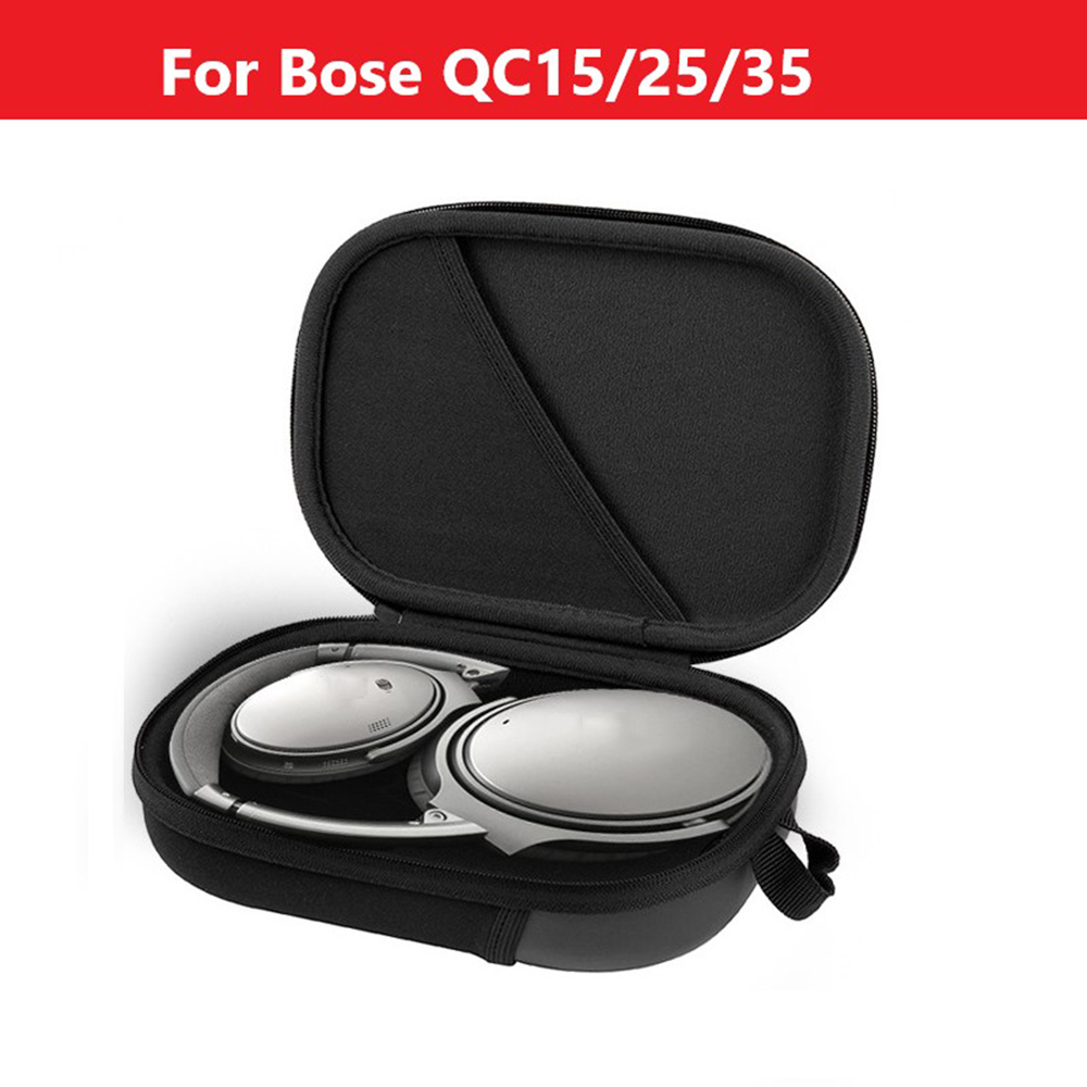 ハードキャリングケース保護オーガナイザーバッグ互換 Bose Quietcomfort Qc35 Qc25 Qc15 Qc2 ヘッドフォン
