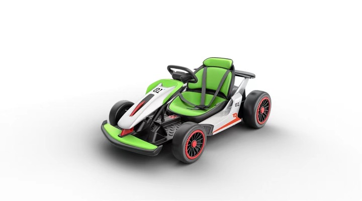 24V Go Kart for 6-12Y Kids, 2 Speed Available, Drifting, Music, Load 110lbs - Picture 14 of 14