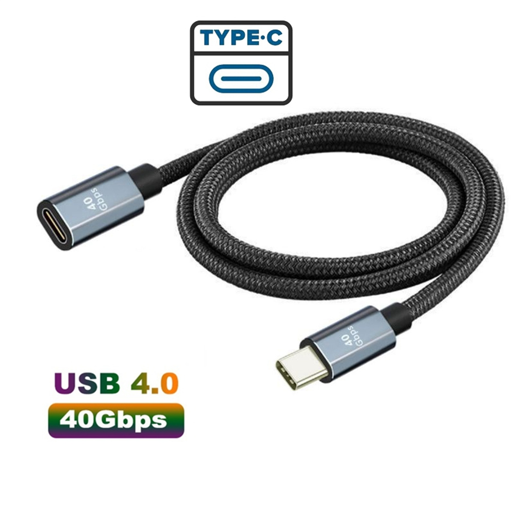 タイプ C USB 4.0 40Gbps データ充電ケーブル 100W 5A 高速充電ケーブル 8K 60HZ オーディオビデオ伝送 USB C デバイス用