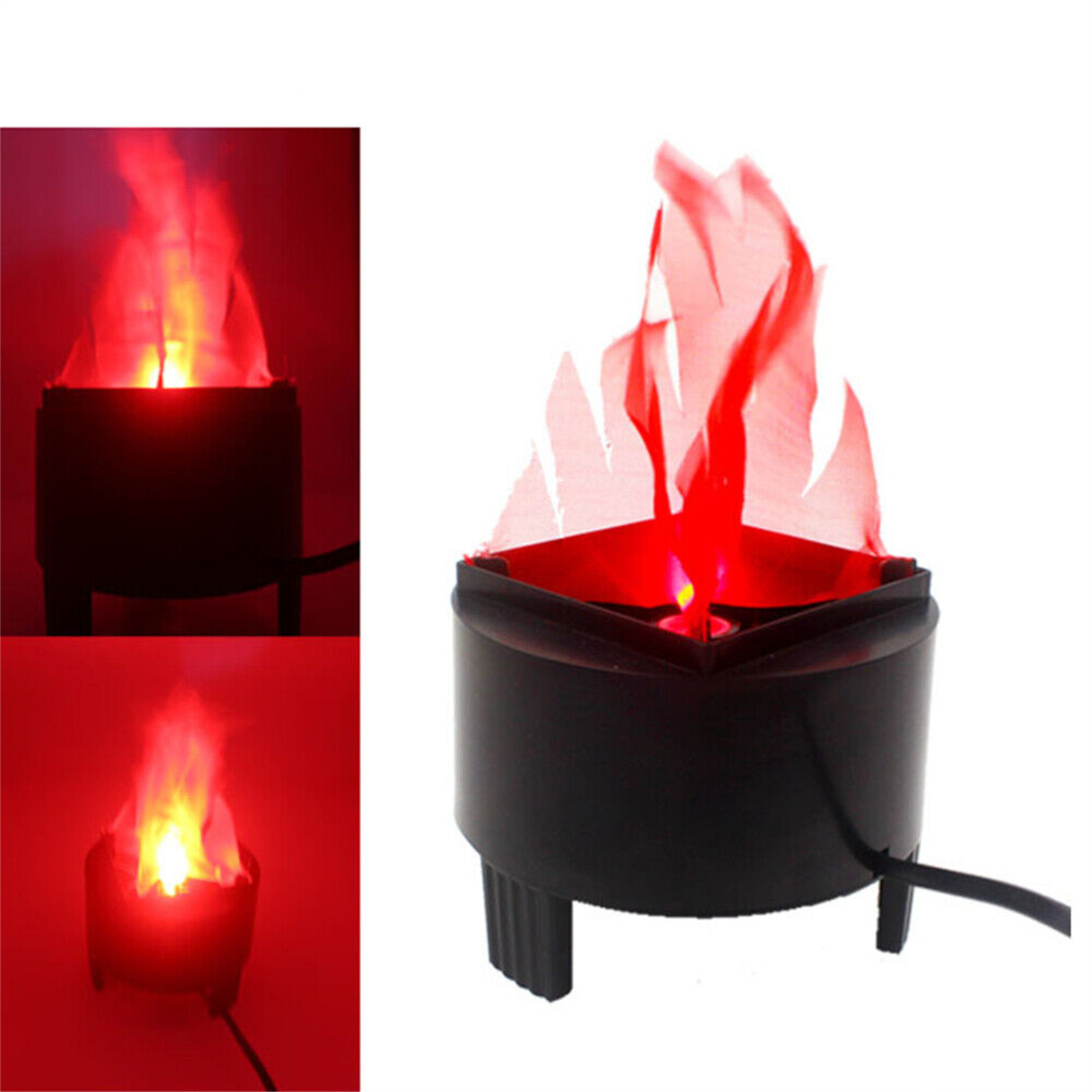 3D 人工偽火災炎 110 V/220 V 電気偽キャンプファイヤーランプ現実的な炎ステージ効果ライトバーステージホーム