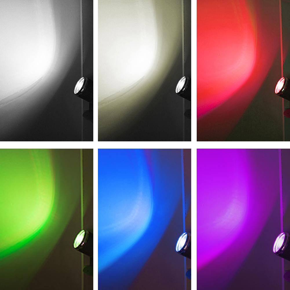 Description Picture 3 of itemAc 85-265v Mini Led Stage Spotlight Portable Lightweight Lamp 360 Degree Spotlights For Disco Club Ktv Bar Pub Banquet Wedding