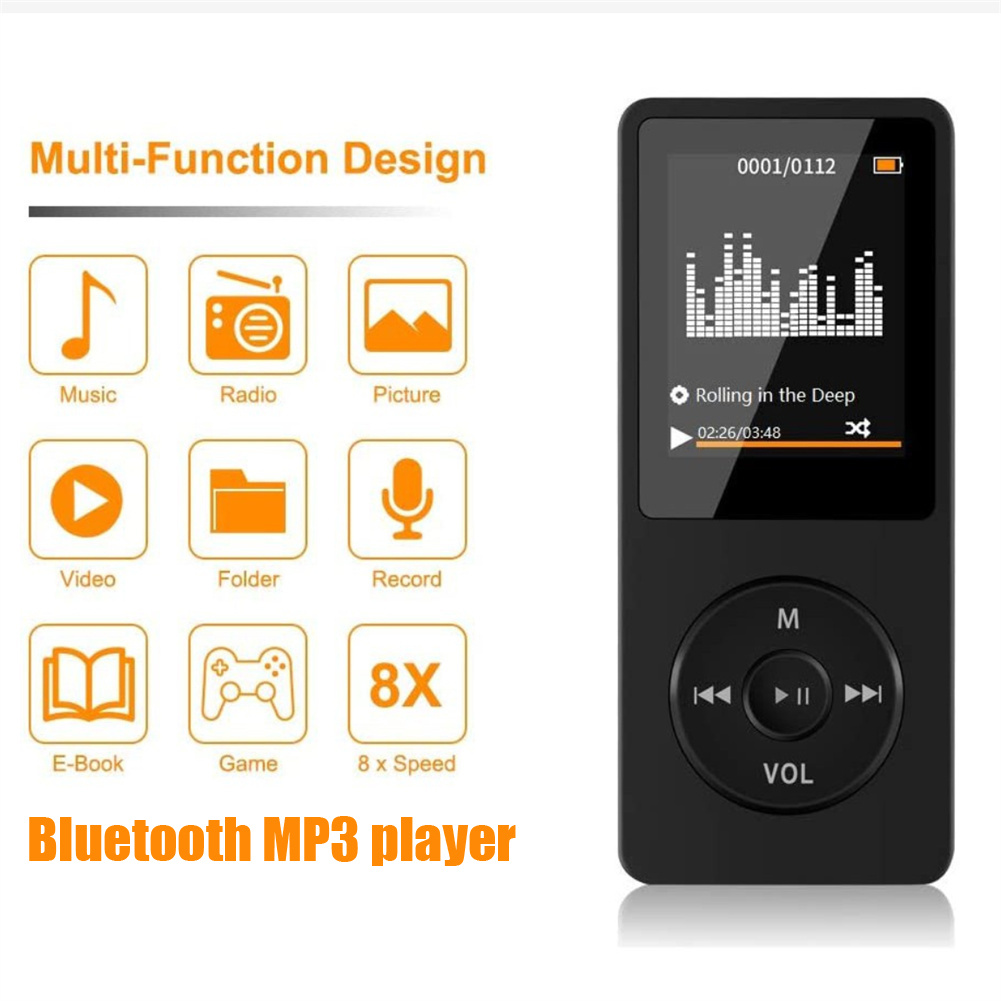 Portable MP3 Music Player Fm Radio Recorder External Ultra-thin MP3 Recording