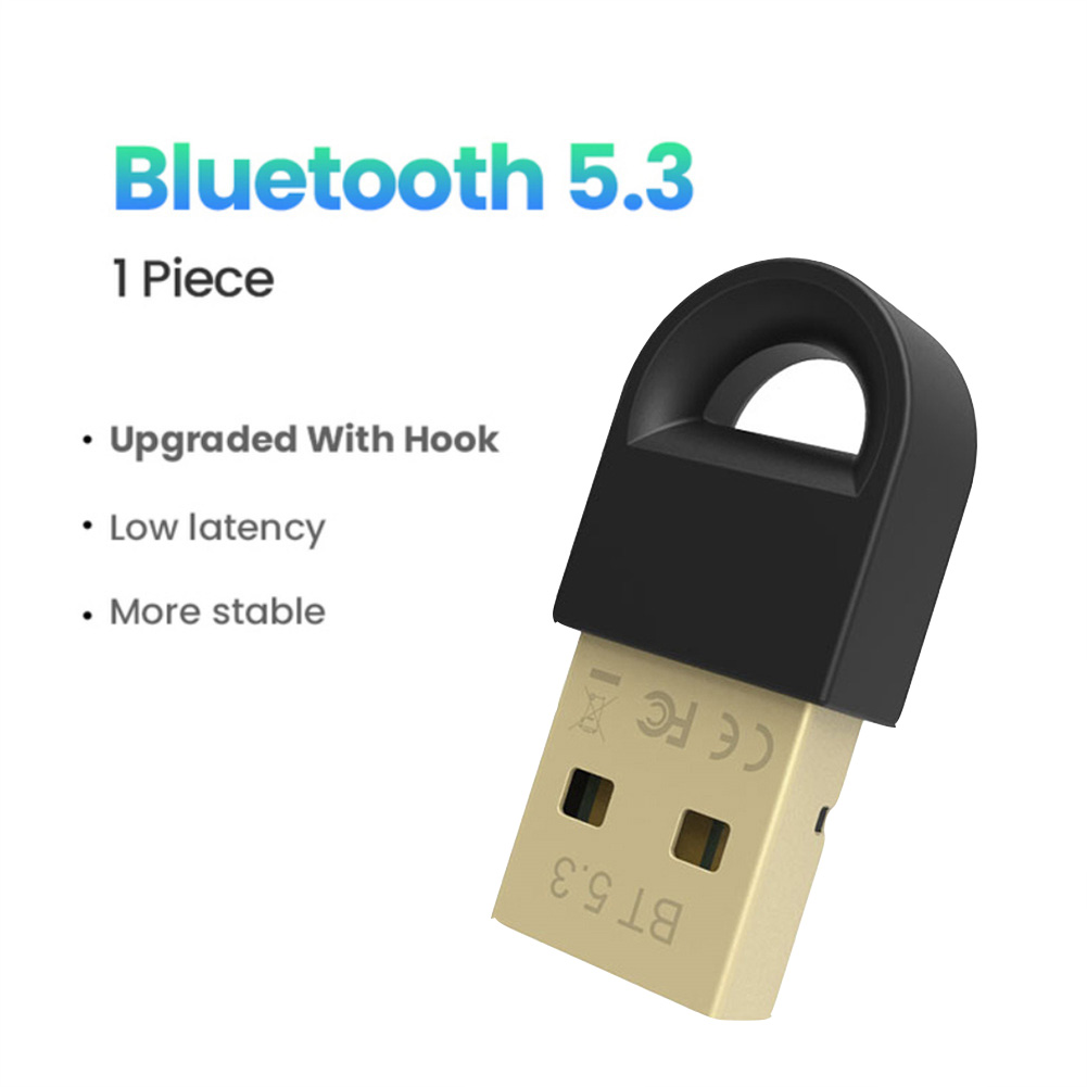 Usb Bluetooth 互換 5.3 ドングル アダプター PC スピーカー ワイヤレス マウス キーボード 音楽レシーバー トランスミッター
