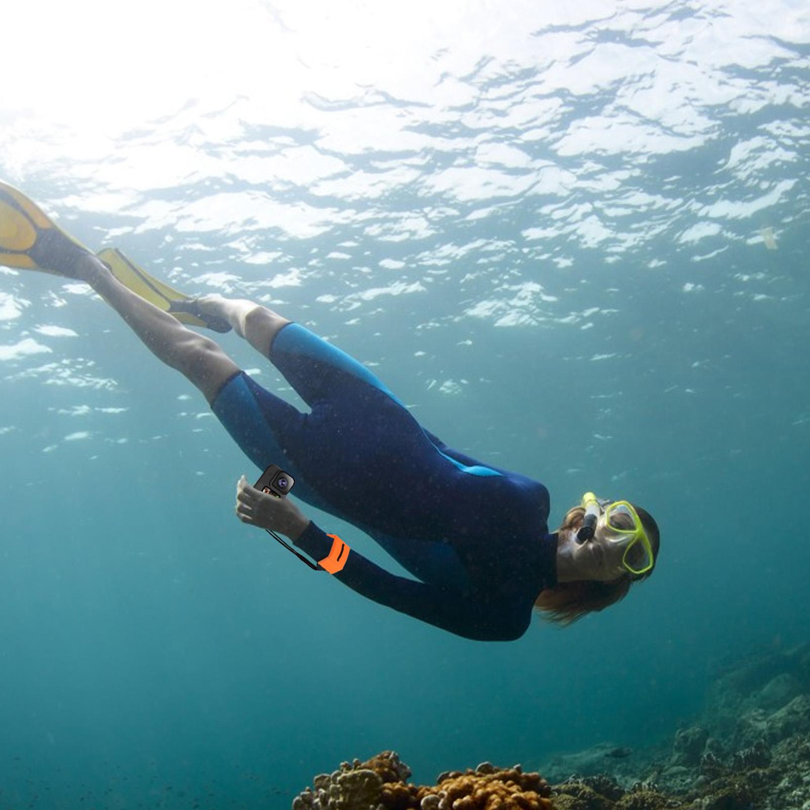 Description Picture 6 of itemUnderwater Camera Wrist Strap Universal Float Foam Floating Wristband Hand Grip Strap For Cameras Cell Phone Waterproof Bag