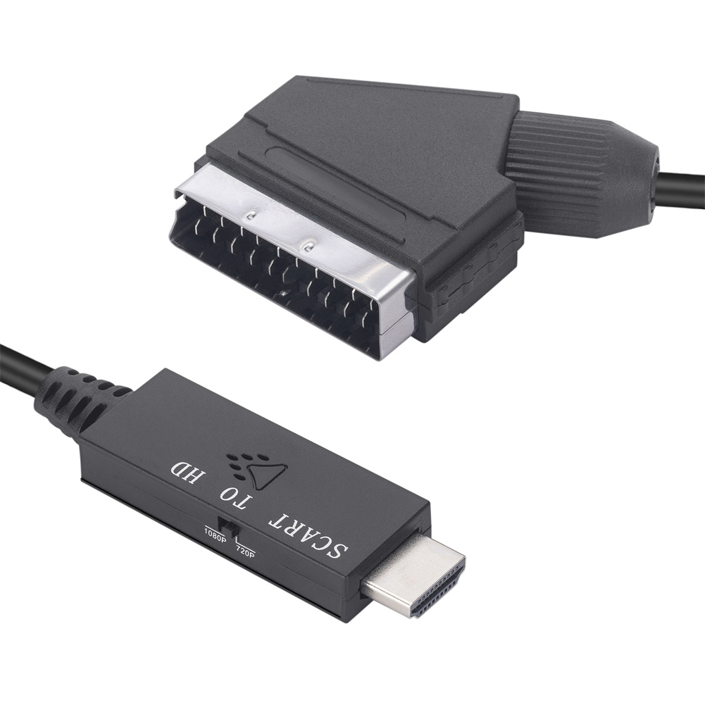 Title 6, HD 1080p Scart zu HDMI-kompatibler Konverter, S...