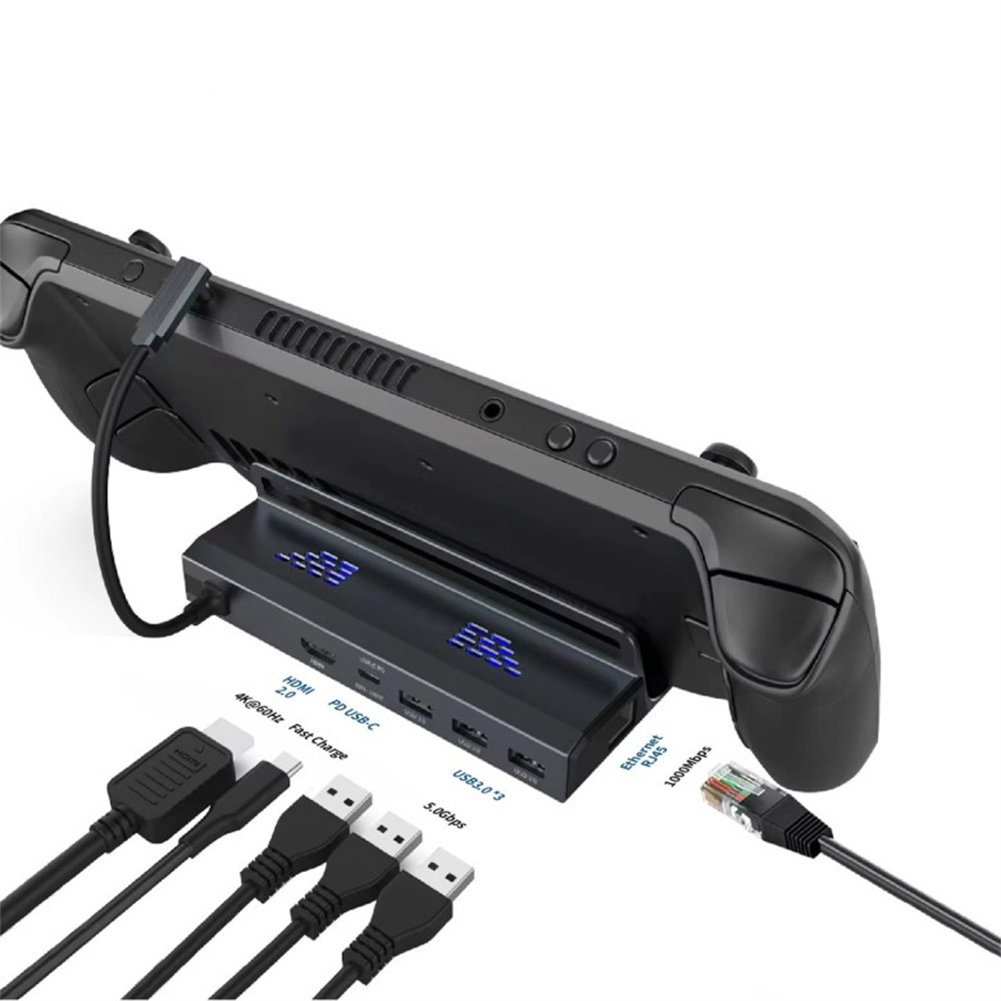 - これは、Steam Deck ホストと互換性のある、高性能の多機能ビデオ変換ドックです。 - USB3.0 ポートは最大転送速度 5Gbps をサポートし、USB 2.0 および USB 1.1 