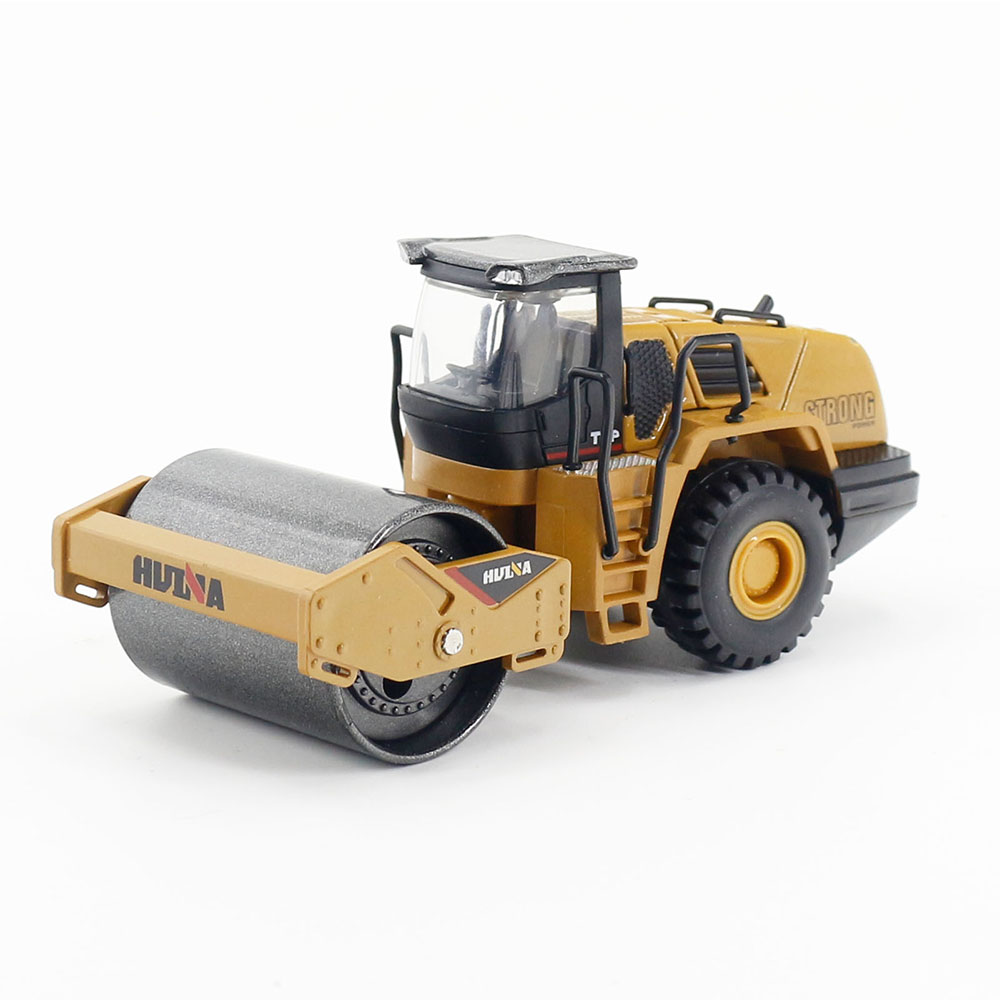 HuiNa1815 合金 ロードローラー 建設玩具 建設車両 モデル 1:60スケール