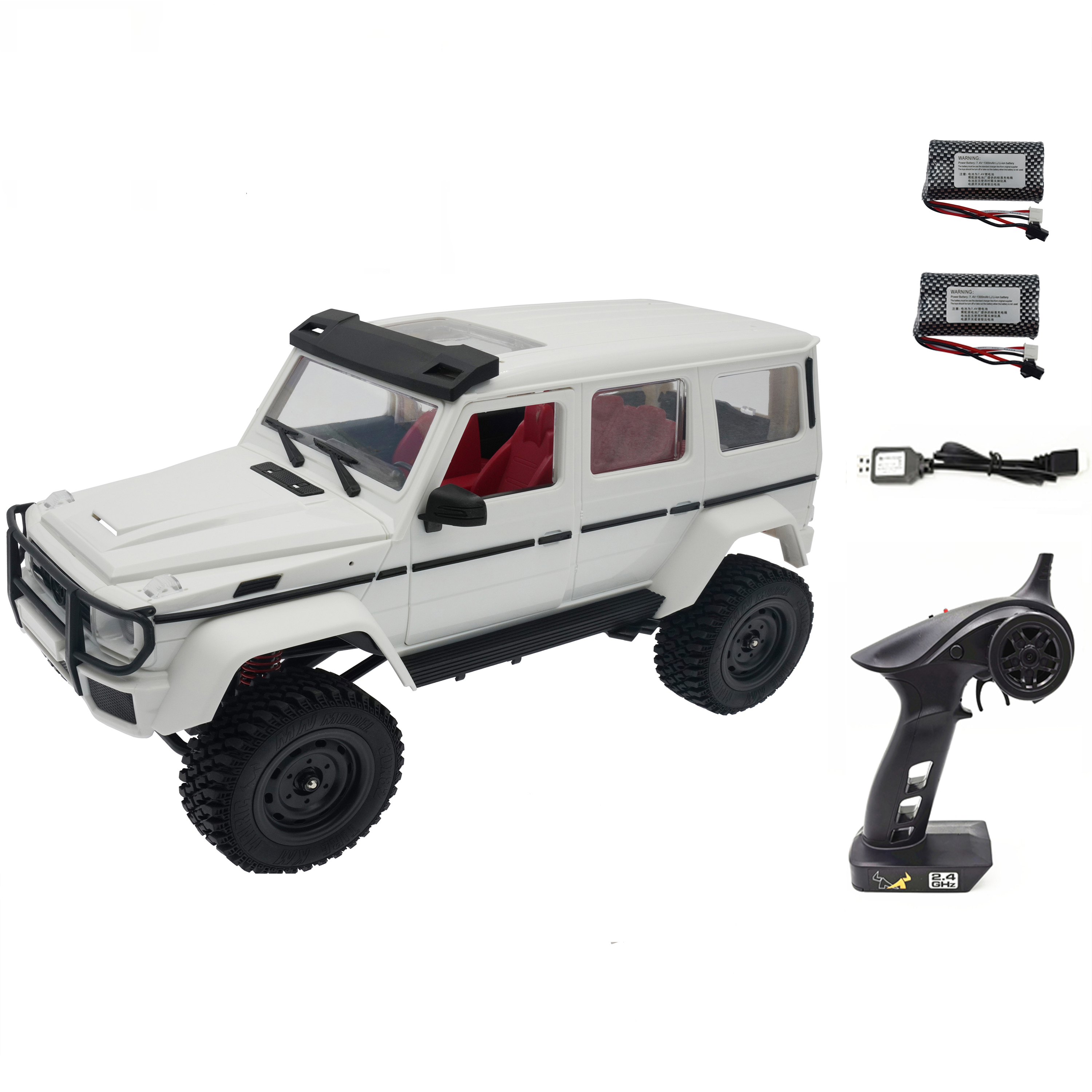 本rctown Mn86 1:12 2.4グラムrcカー4WDクローラオフロードドリフトトラックリモートコントロールカーのおもちゃ男の子キッズギフト黒、白