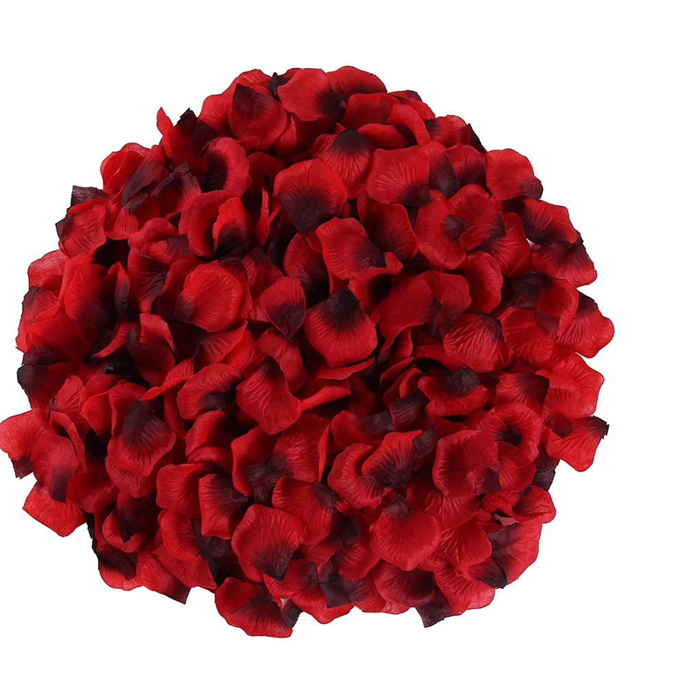 Silk Rose Artificial Petal Wedding Party Flower Favors Vase Decor S 2000/4000pcs 