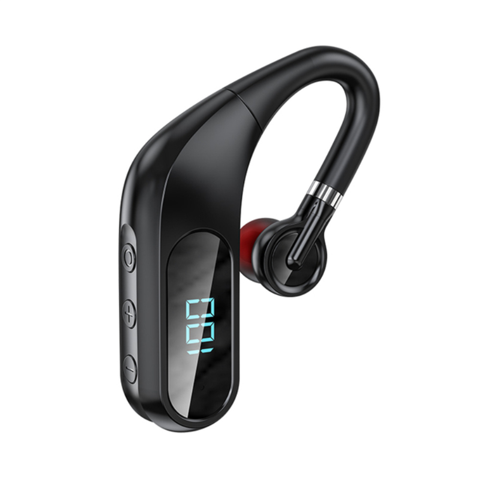 Kj10 Bluetooth 対応 5.0 ヘッドセット デジタル ディスプレイ ノイズ キャンセリング ワイヤレス イヤホン スポーツ ヘッドホン