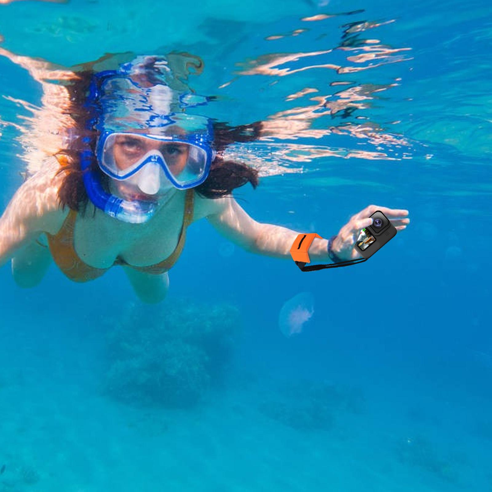 Description Picture 4 of itemUnderwater Camera Wrist Strap Universal Float Foam Floating Wristband Hand Grip Strap For Cameras Cell Phone Waterproof Bag