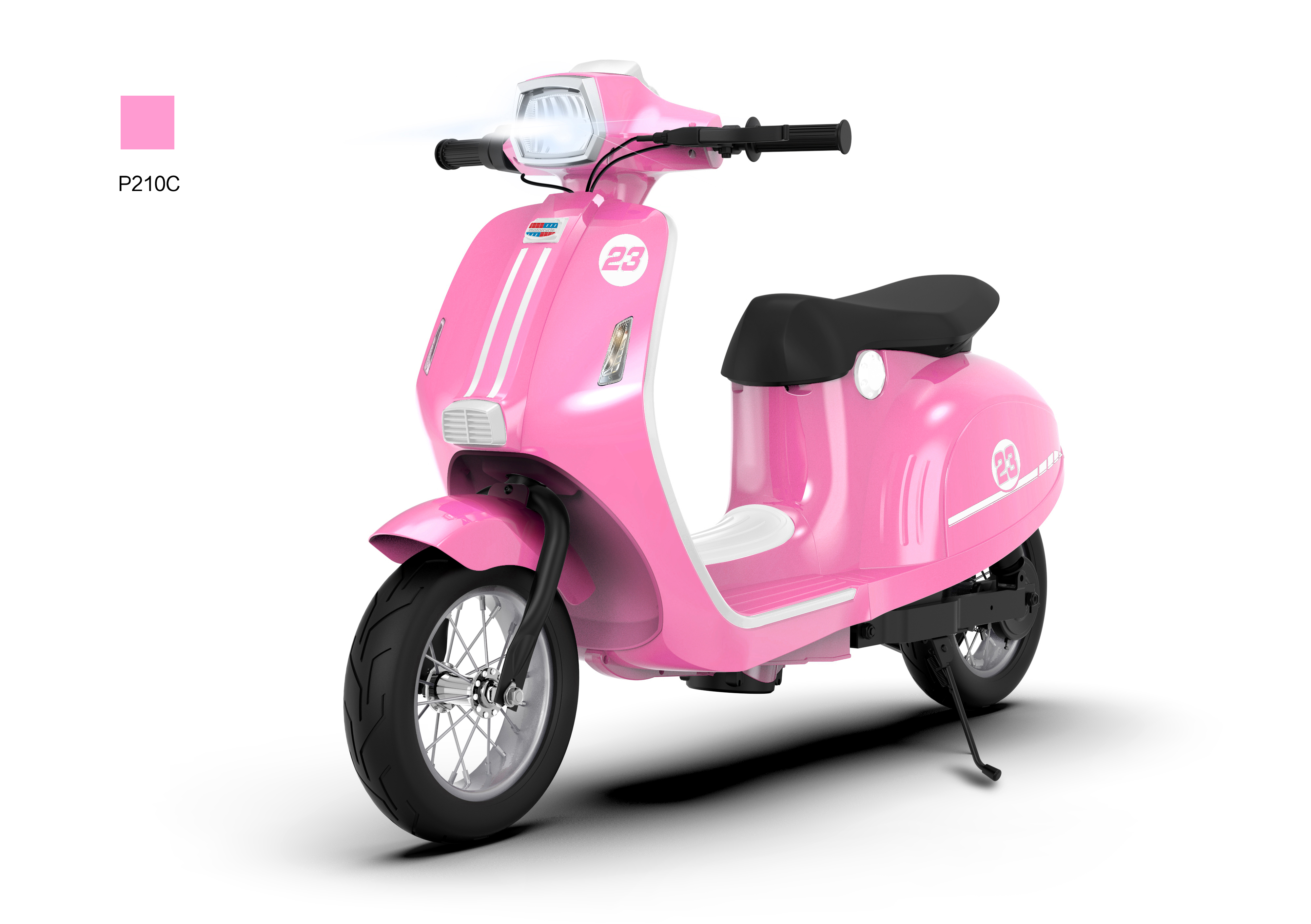 24V 350W Electric Motorcycle for Big Kids Kids Ride on Moped Max Up to 14MPH