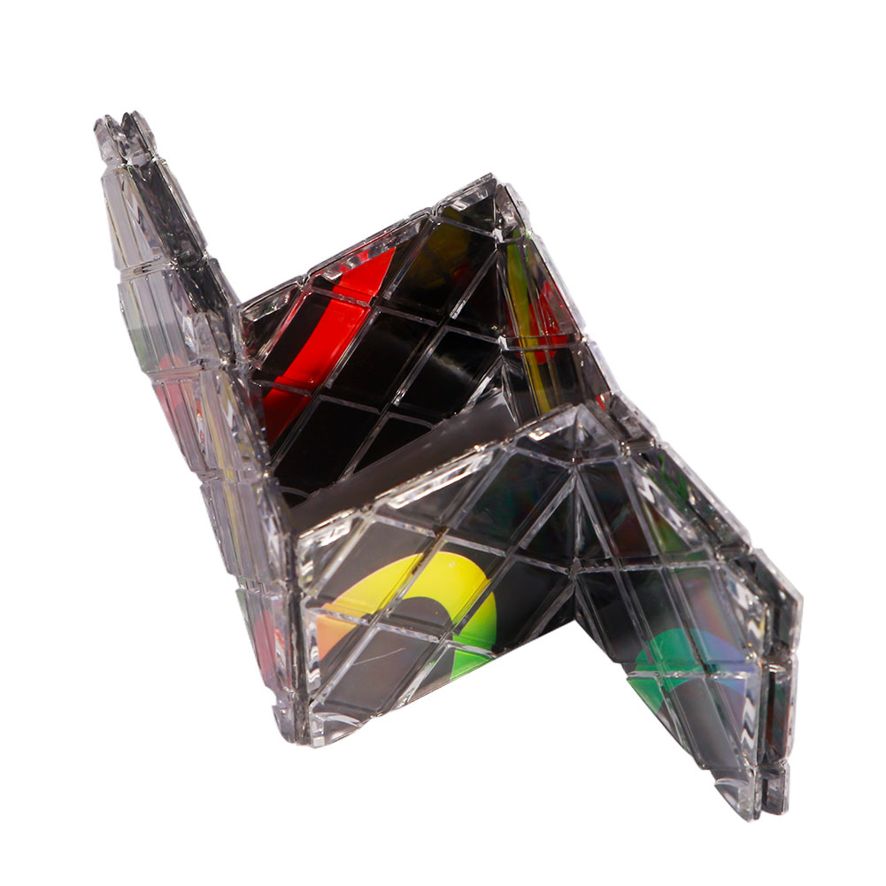 QCSTORE Magic Puzzle Cube 12 Teile - Klapp Puzzle Würfel Für Kinder & Erwachsene