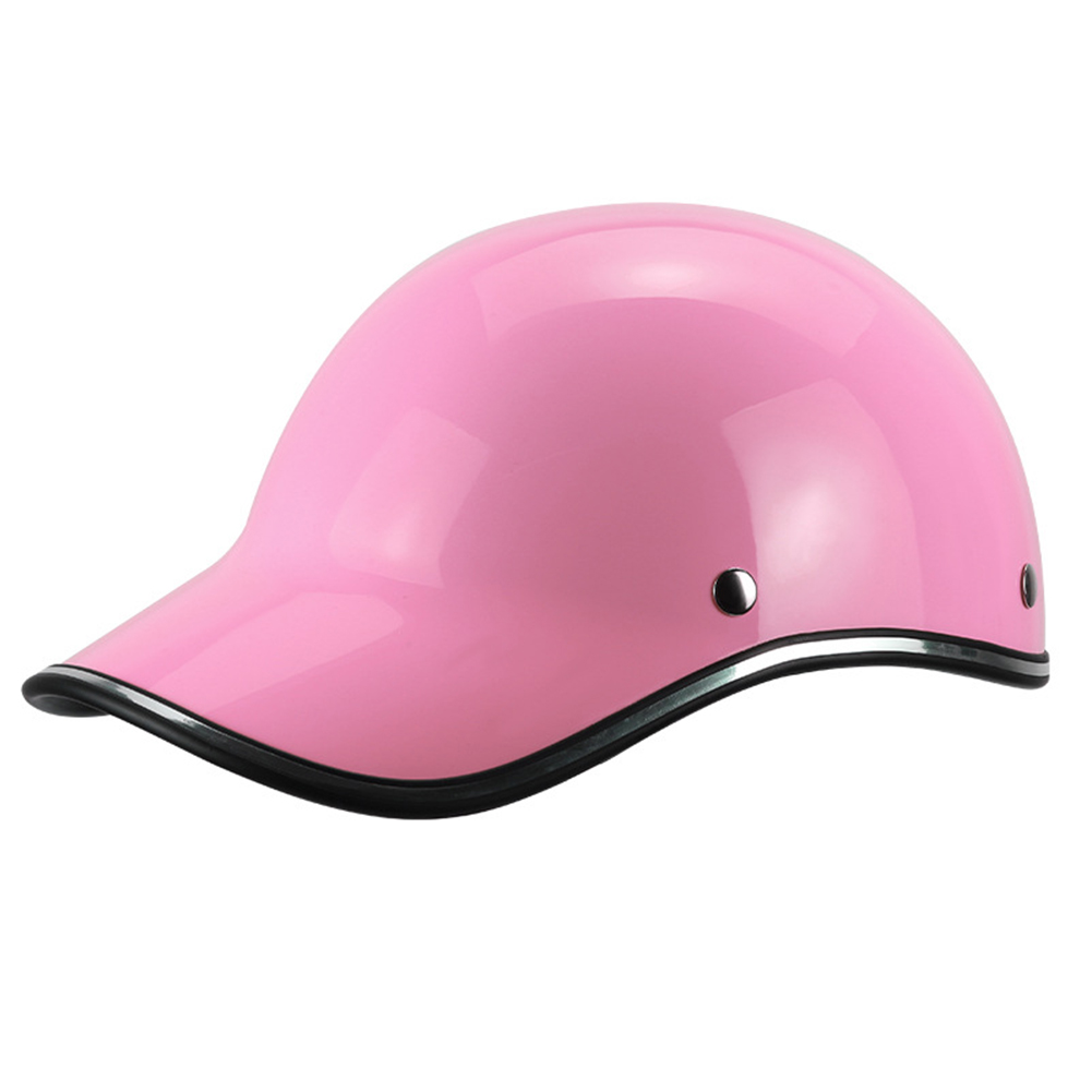 Motorcycle Open Face Helmet Baseball Cap Half Helmets For Men Women Scooter