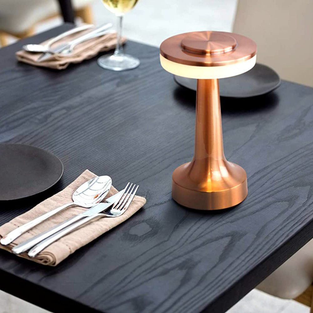 Inttox-Touche stylée : lampe de table LED rechargeable sans fil