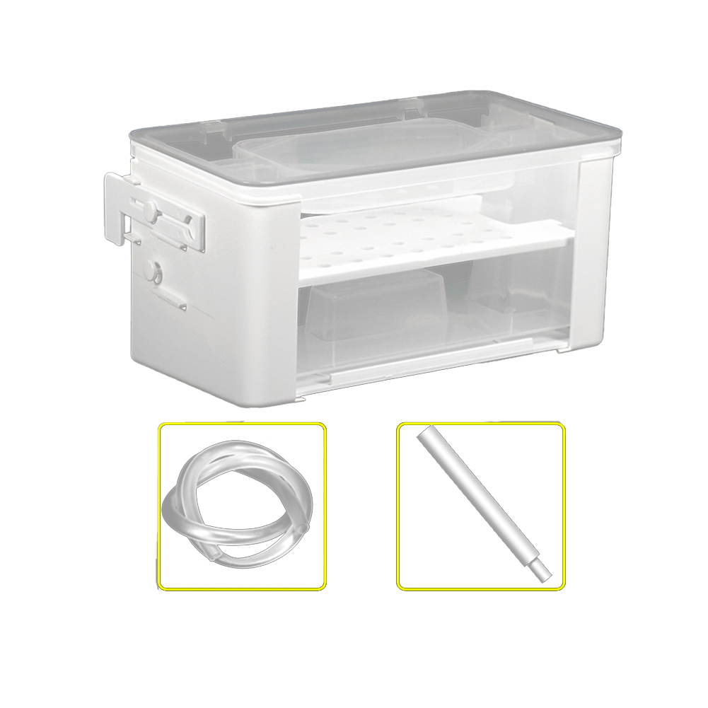 Title 2, Fishbowl Wasservorhang-Filterbox mit 3-in-1-Obe...