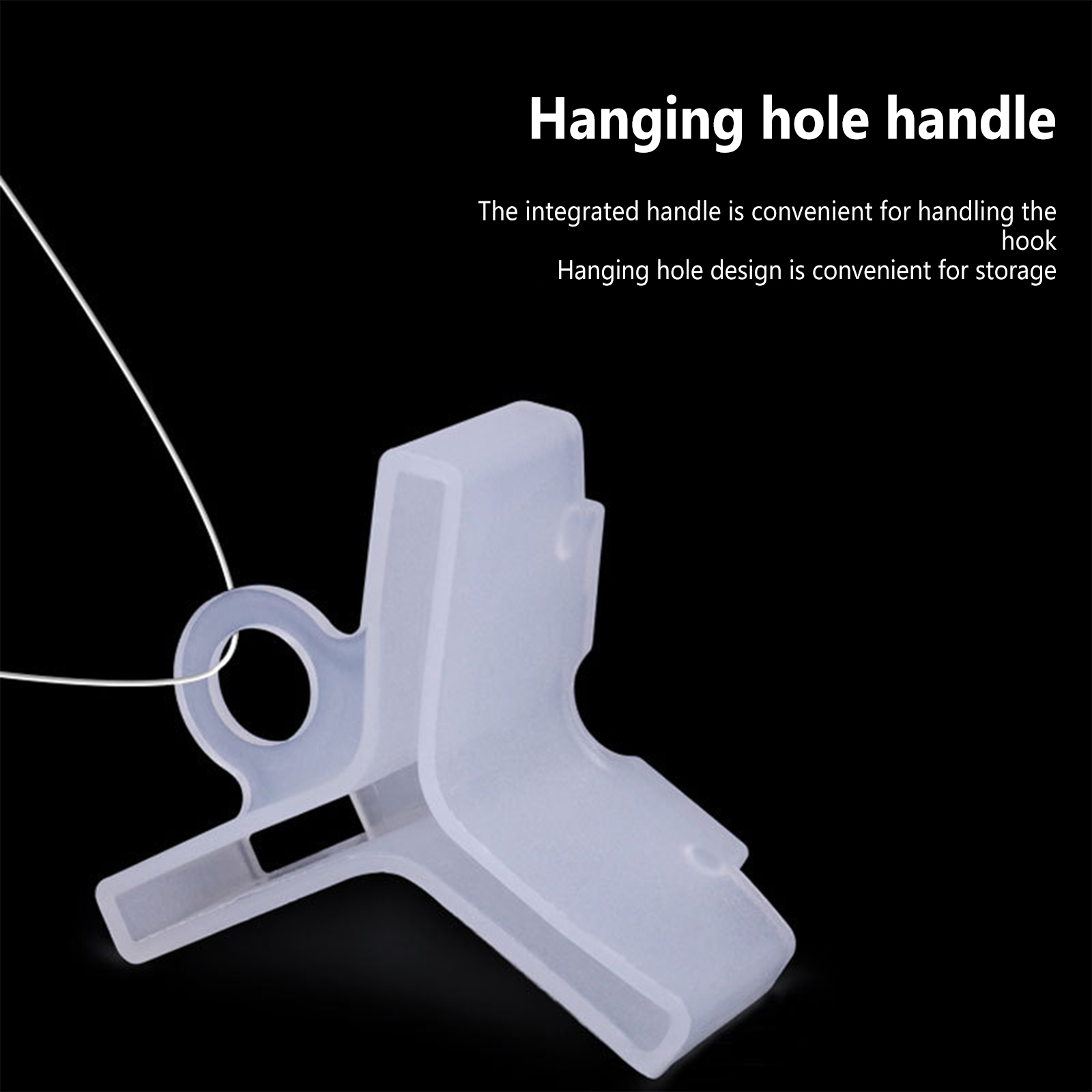 Description Picture 3 of item50pcs Fishing Hook Bonnets Multi-size Treble Hook Protective Cover Safety Anti Scratch Cap Fishing Gear Accessories