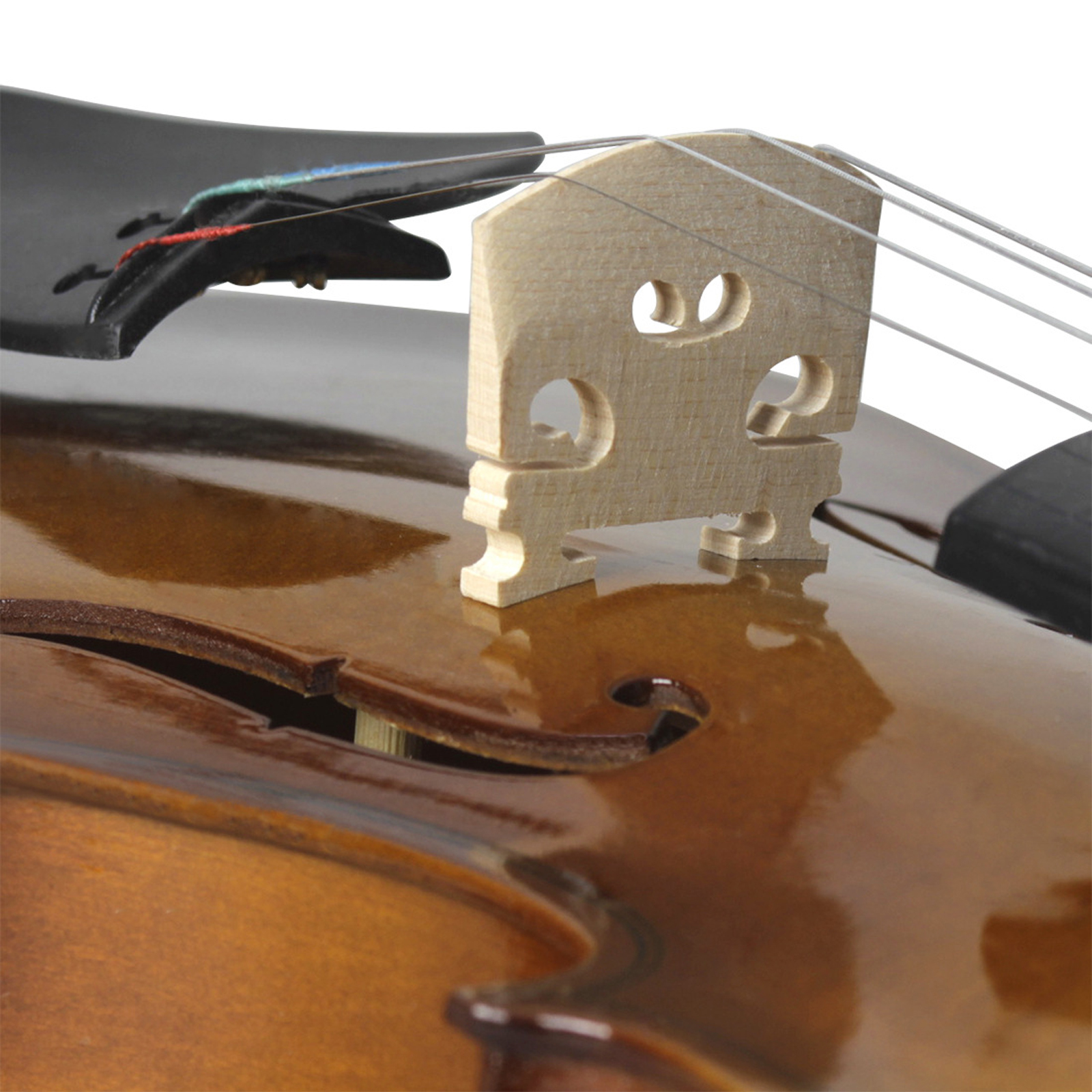 Title 10, Acoustic Violin With Bow Rosin Carrying Box Sol...