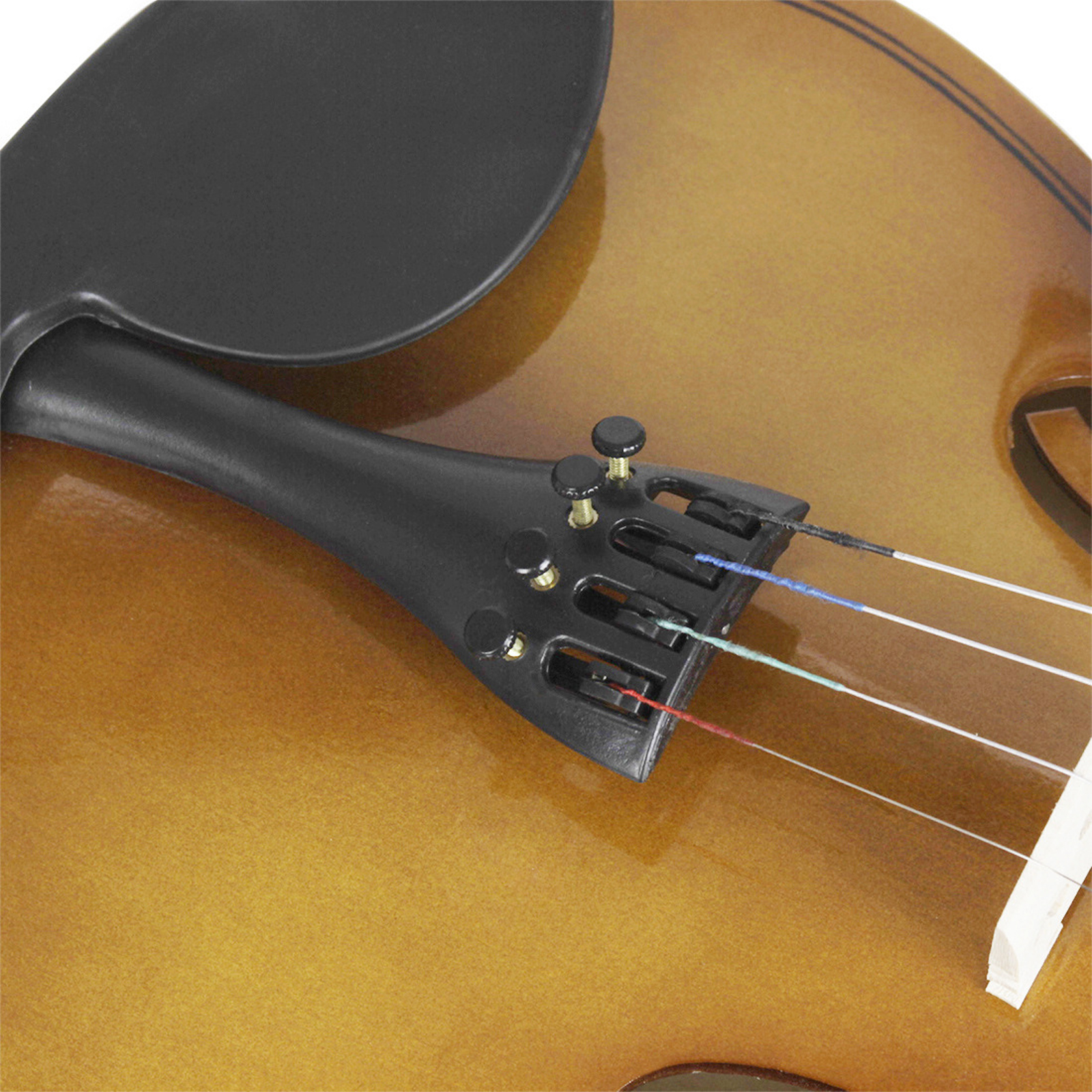 Title 9, Acoustic Violin With Bow Rosin Carrying Box Sol...