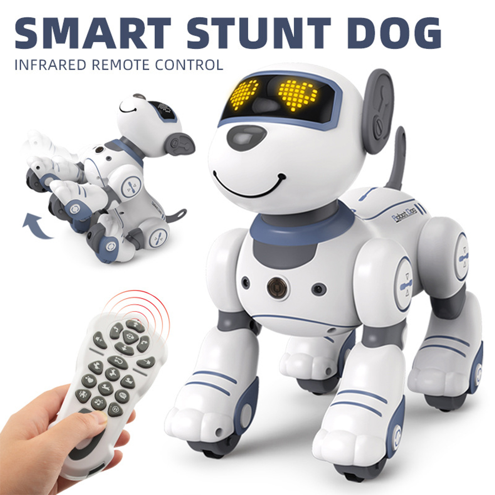 電子ペット ロボット犬 音声 リモコン おもちゃ 音楽 歌 おもちゃ 子供 誕生日プレゼント