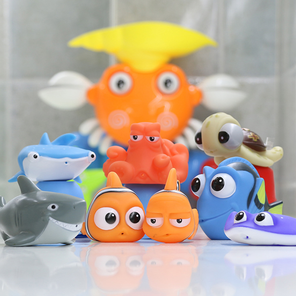 ファインディング ニモ ホヤ ベビー バス おもちゃ かわいい 漫画 海洋動物 感覚的 浴槽 おもちゃ