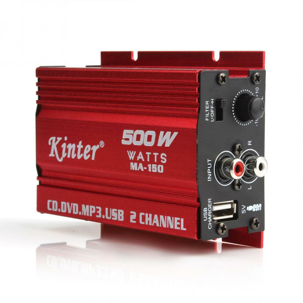 Title 11, MA150 12V 500W Audio Amplifier For Car Motorcyc...