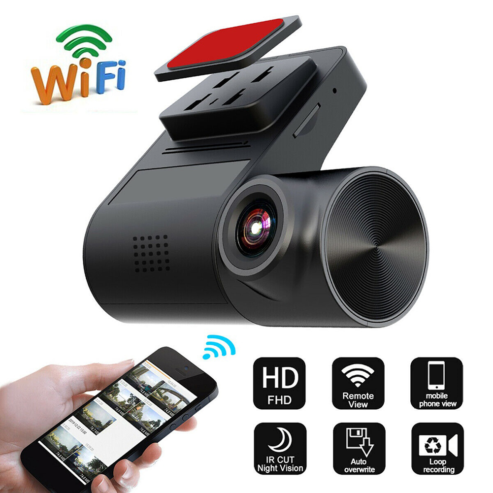車の運転レコーダー Wifi ダッシュ カム 170 度回転可能な携帯電話相互接続 Usb 車 Dvr カメラ ビデオ レコーダー