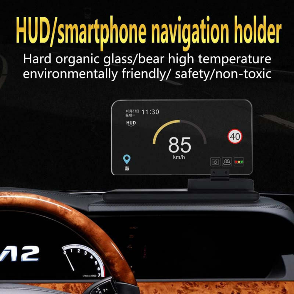 H6 6 インチ スクリーン車 Hud ヘッドアップ ディスプレイ プロジェクター ユニバーサル電話ナビゲーション Gps マウント
