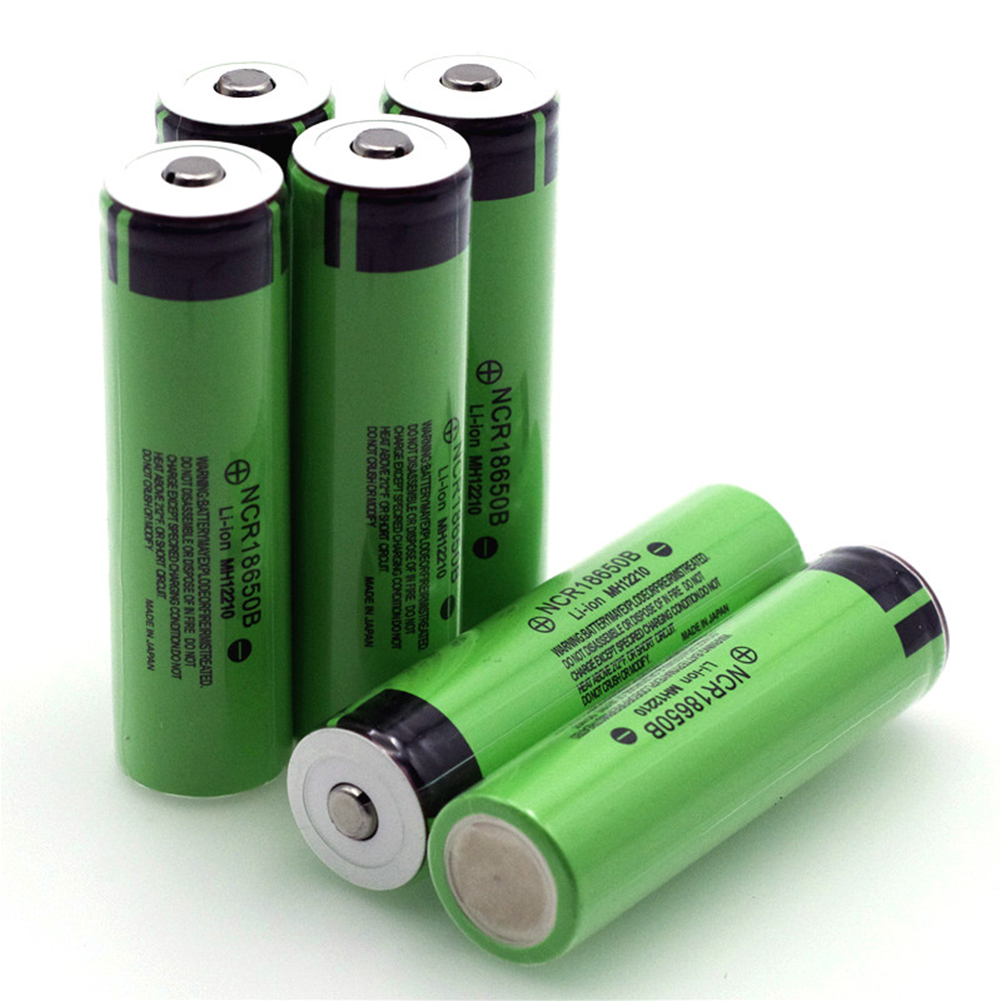 Lot Panasonic Li-ion 18650 Batteries NCR18650B Rechargeable Battery 3