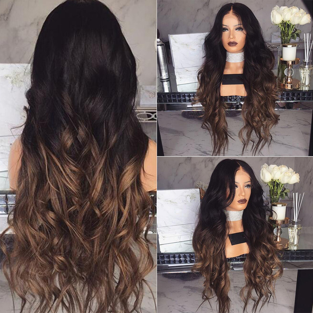 Sexy Women S Fashion Wavy Long Straight Curly Hair Full Wigs