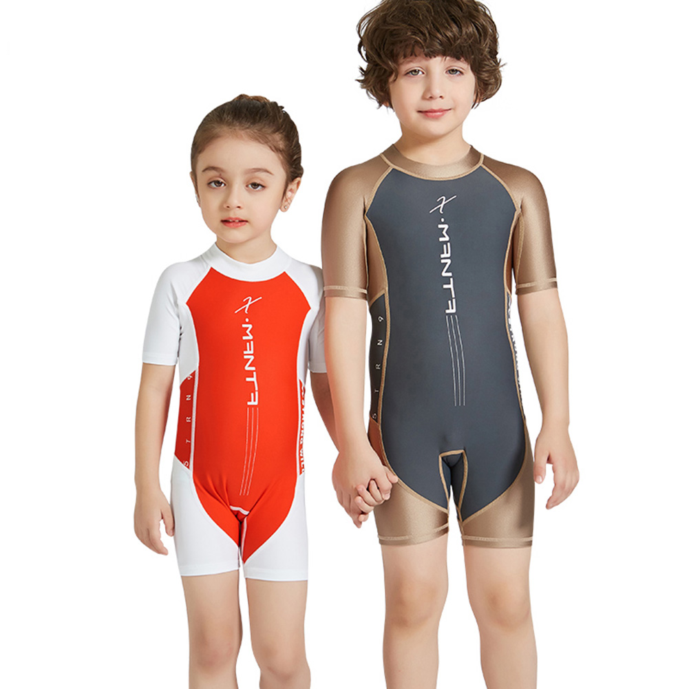 UPF50+ Kids Swimwear Coverall Wetsuits Surfing Diving Suit Boys Sun