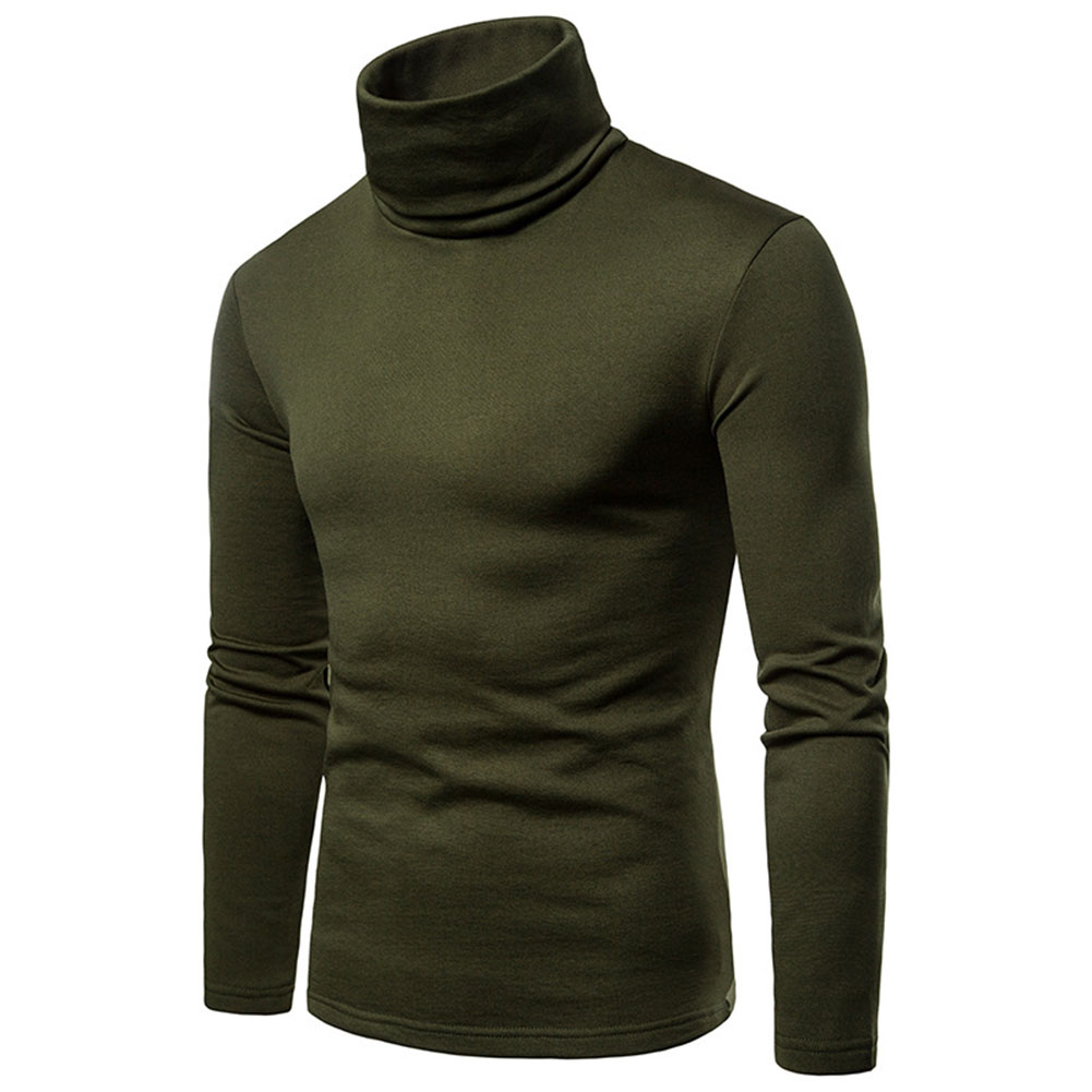 high neck thermal top