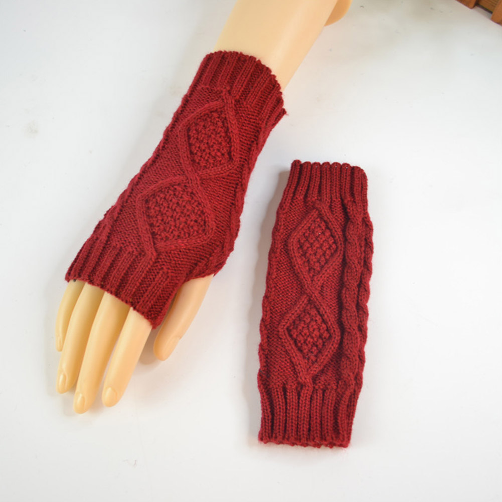 half finger gloves knitting pattern